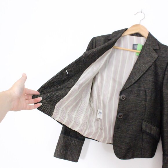 Antonio D'errico Suit 'Harris Tweed' Black Gold 2 Piece Womens Suit - Picture 6 of 12